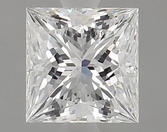 0.53ct Princess Natural Diamond (Colour G, Clarity SI1, GIA Certified)