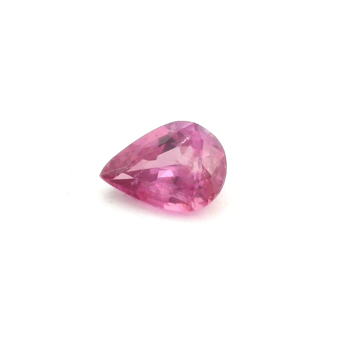 0.81ct Pear Natural Sapphire (Colour Pink, Clarity Slightly Included, Cut Faceted)