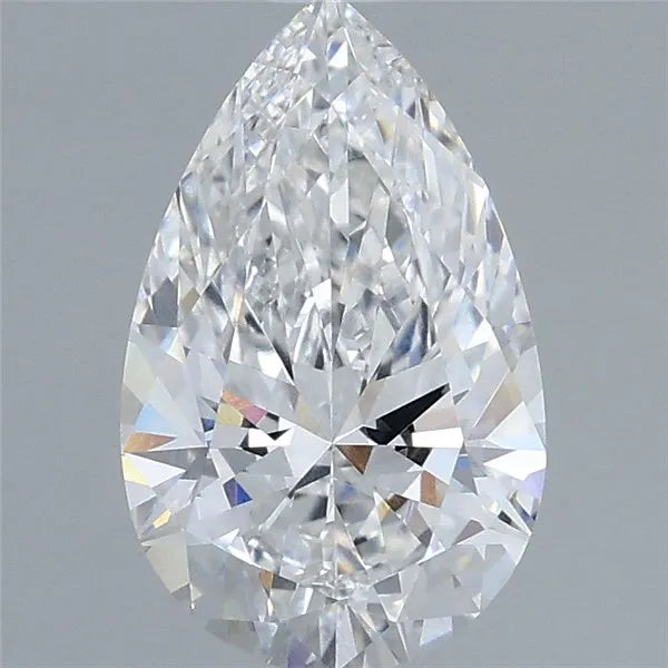 1.70ct Pear Lab Grown Diamond (Colour D, Clarity VVS2, IGI Certified)