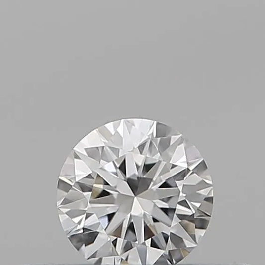0.12ct Round Natural Diamond (Colour I, Clarity VVS1, Cut VG, IGI Certified)