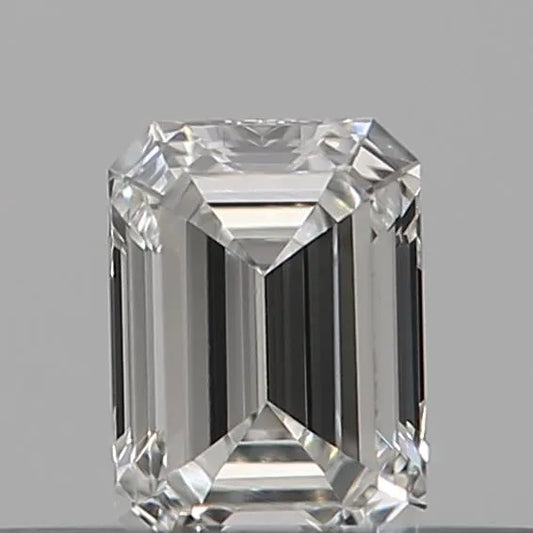 0.18ct Emerald Natural Diamond (Colour G, Clarity VVS1, GIA Certified)