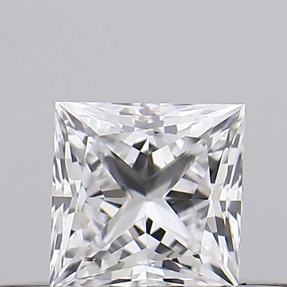 0.21ct Princess Natural Diamond (Colour E, Clarity VS1, GIA Certified)