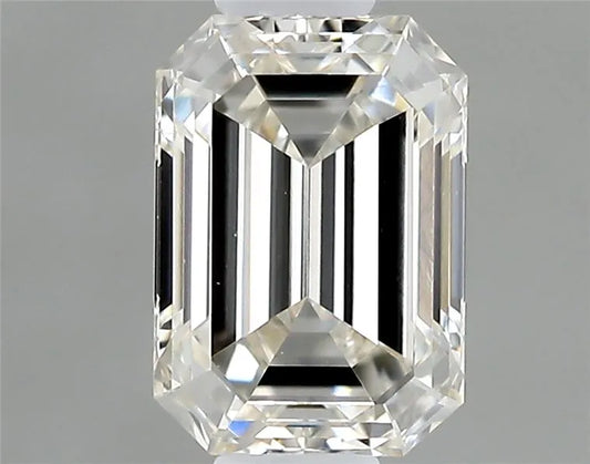 0.35ct Emerald Natural Diamond (Colour I, Clarity VS2, Cut EX, GIA Certified)