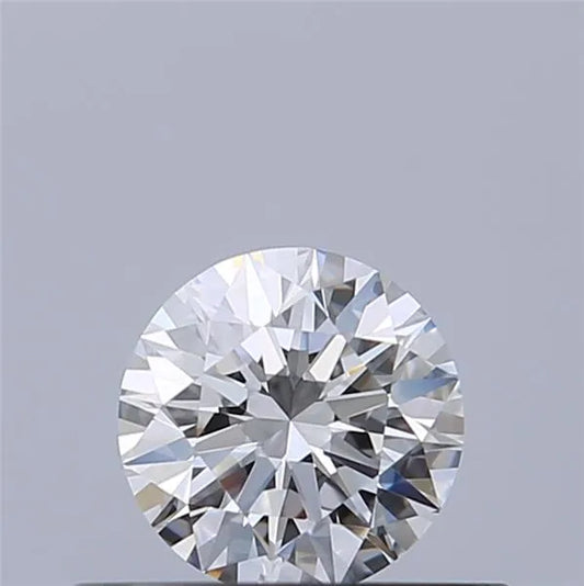 0.38ct Round Natural Diamond (Colour D, Clarity IF, Cut EX, GIA Certified)