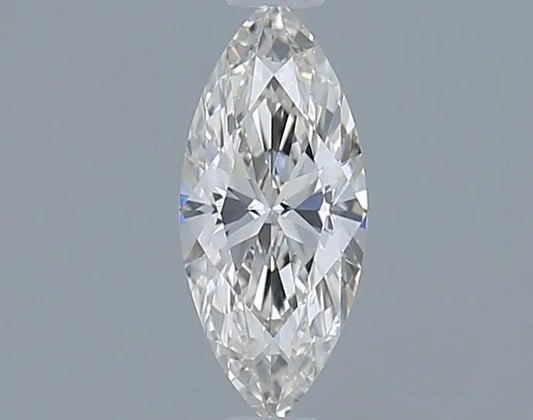0.50ct Marquise Natural Diamond (Colour H, Clarity IF, Cut VG, IGI Certified)