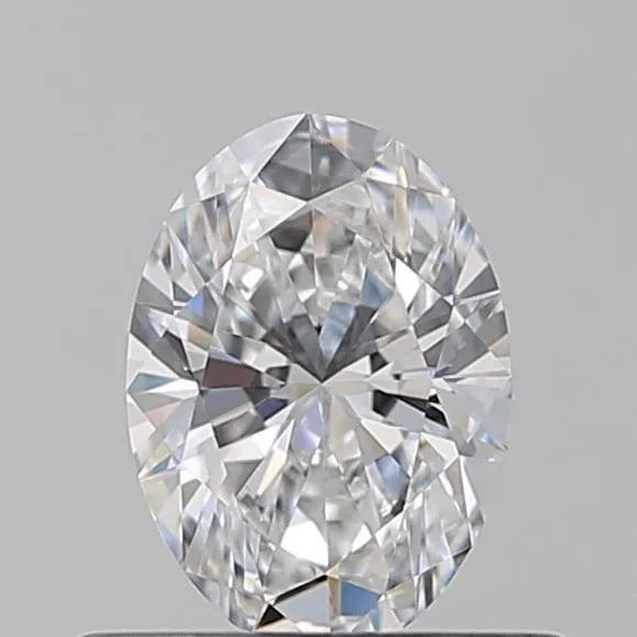 0.50ct Oval Natural Diamond (Colour D, Clarity IF, GIA Certified)