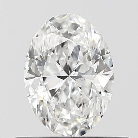 0.50ct Oval Natural Diamond (Colour E, Clarity SI1, Cut GD, IGI Certified)