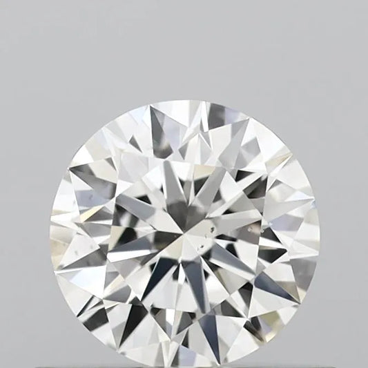 0.52ct Round Natural Diamond (Colour I, Clarity VS2, Cut EX, GIA Certified)