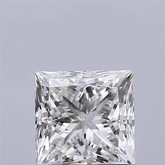 0.70ct Princess Natural Diamond (Colour G, Clarity VS2, GIA Certified)