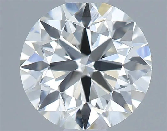 0.70ct Round Natural Diamond (Colour H, Clarity VVS2, Cut EX, IGI Certified)