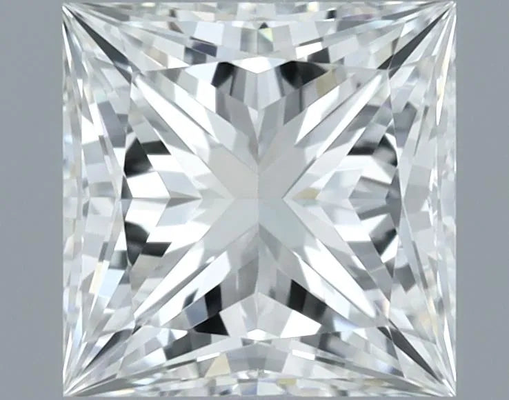 0.71ct Princess Natural Diamond (Colour G, Clarity VVS2, Cut VG, GIA Certified)