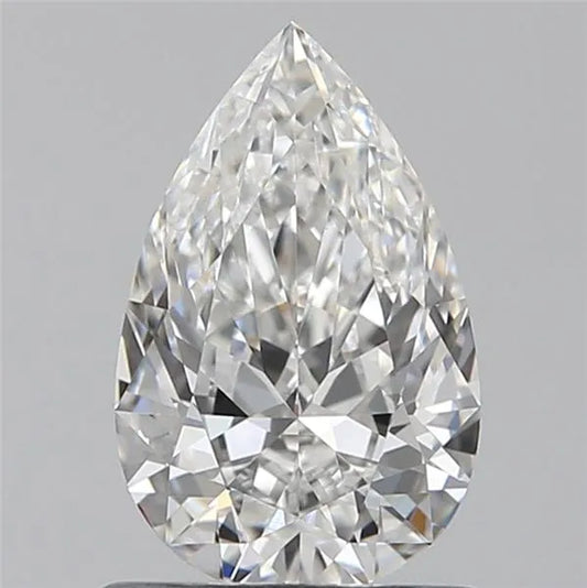 0.80ct Pear Natural Diamond (Colour D, Clarity VVS1, Cut EX, GIA Certified)