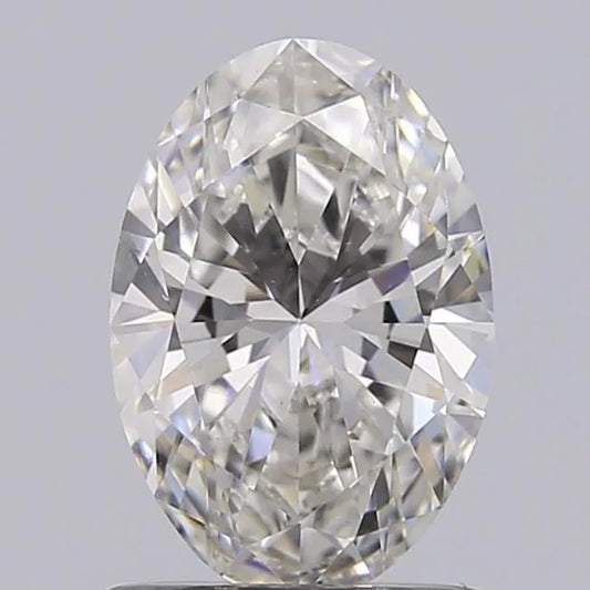 0.93ct Oval Lab Grown Diamond (Colour F, Clarity VS1, IGI Certified)