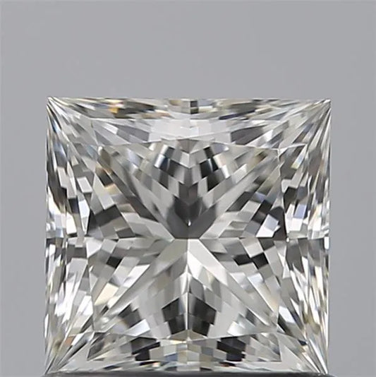 0.94ct Princess Natural Diamond (Colour G, Clarity VVS2, GIA Certified)