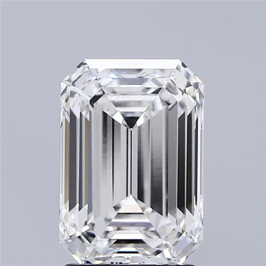 1.00ct Emerald Lab Grown Diamond (Colour D, Clarity VVS2, IGI Certified)