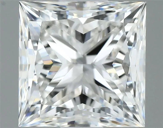 1.01ct Princess Natural Diamond (Colour G, Clarity VVS2, GIA Certified)