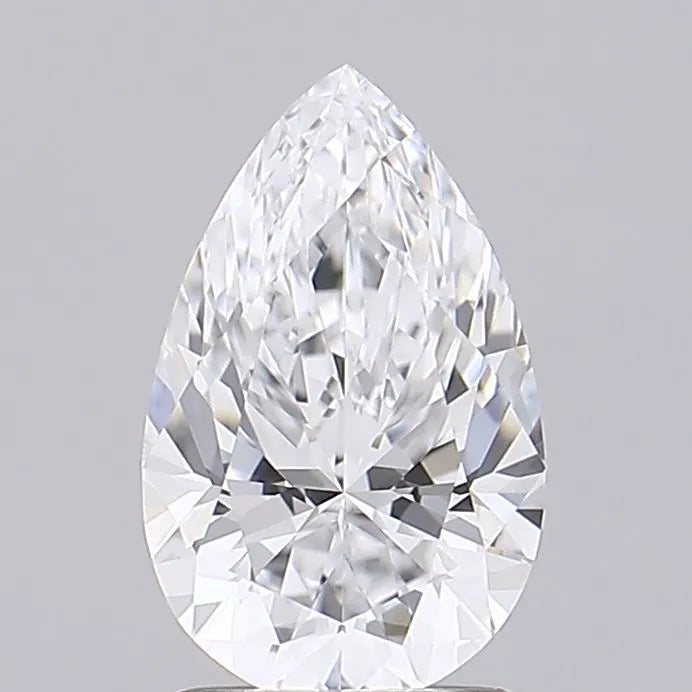 1.11ct Pear Lab Grown Diamond (Colour D, Clarity IF, IGI Certified)