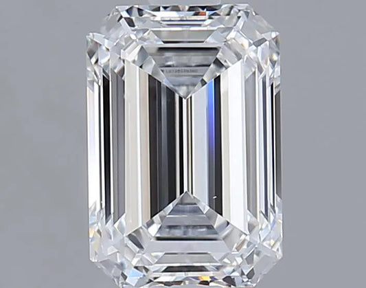 1.25ct Emerald Lab Grown Diamond (Colour D, Clarity VS1, IGI Certified)