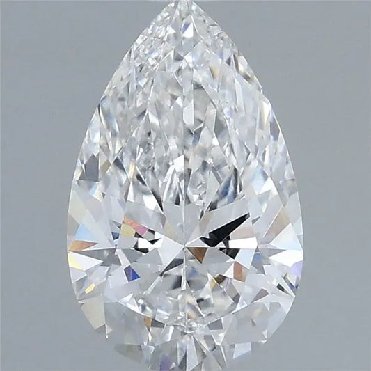 1.70ct Pear Lab Grown Diamond (Colour D, Clarity VVS2, IGI Certified)