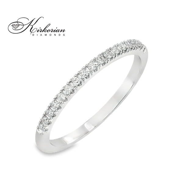 Пръстен от бяло злато 14K с диаманти 0.32ct и KD сертификат – модел 10110044-1