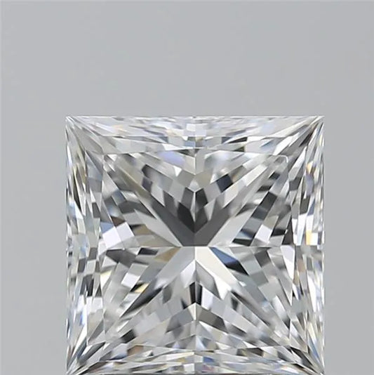2.01ct Princess Natural Diamond (Colour D, Clarity IF, GIA Certified)
