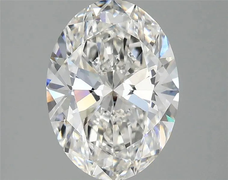 2.50ct Oval Lab Grown Diamond (Colour E, Clarity VS2, IGI Certified)