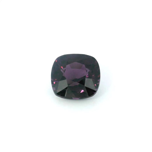 2.92ct Cushion Natural Spinel (Colour Purple, Clarity Slightly Included, Cut Faceted)