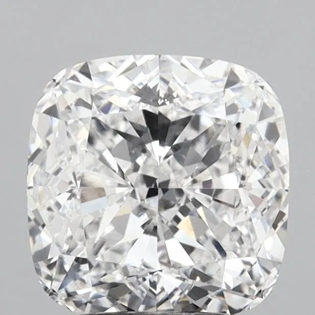 3.00ct Cushion modified Lab Grown Diamond (Colour D, Clarity VVS2, IGI Certified)