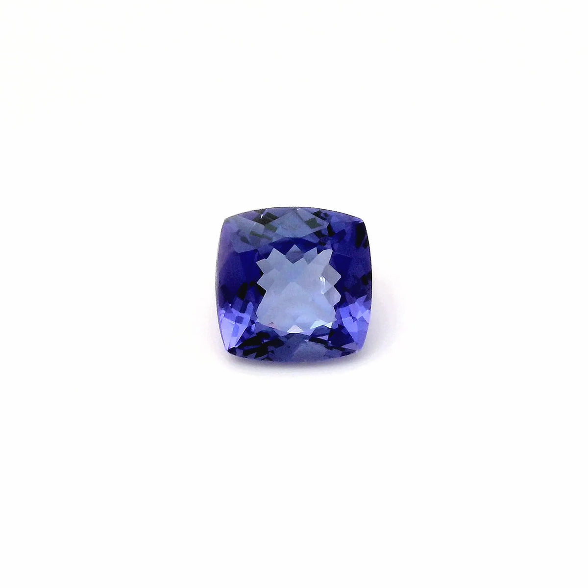 3.33ct Cushion Natural Tanzanite (Colour Blue, Clarity Slightly Included, Cut Faceted)