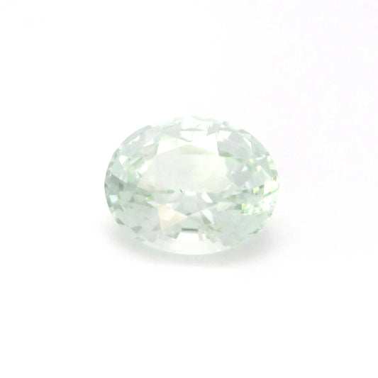 4.20ct Oval Natural Tourmaline (Colour Green, Clarity Slightly Included, Cut Faceted)