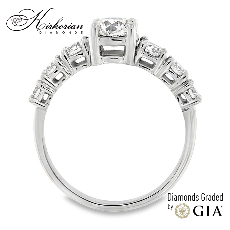 Годежен пръстен 14к. с диаманти 1.60 карат GIA сертификат код:K603