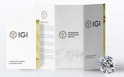Годежен пръстен с диамант Heart 1.20ct | Бяло злато 18K | Lab Grown | IGI сертификат | Код: LG2611