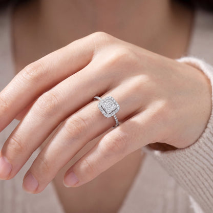 годежен пръстен с диаманти на ръка kirkorian diamonds