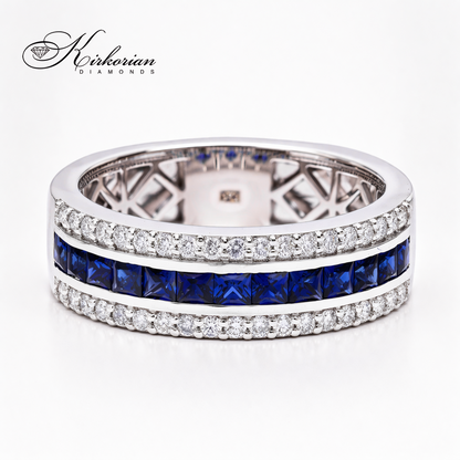пръстен сапфир диаманти kirkorian diamonds LR5867