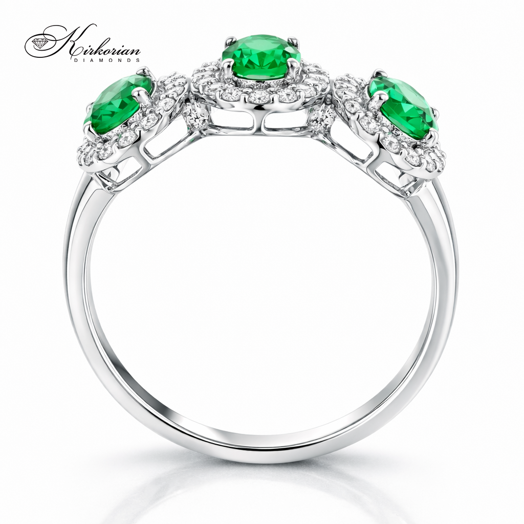 пръстен турмалин диаманти kirkorian diamonds LR6634