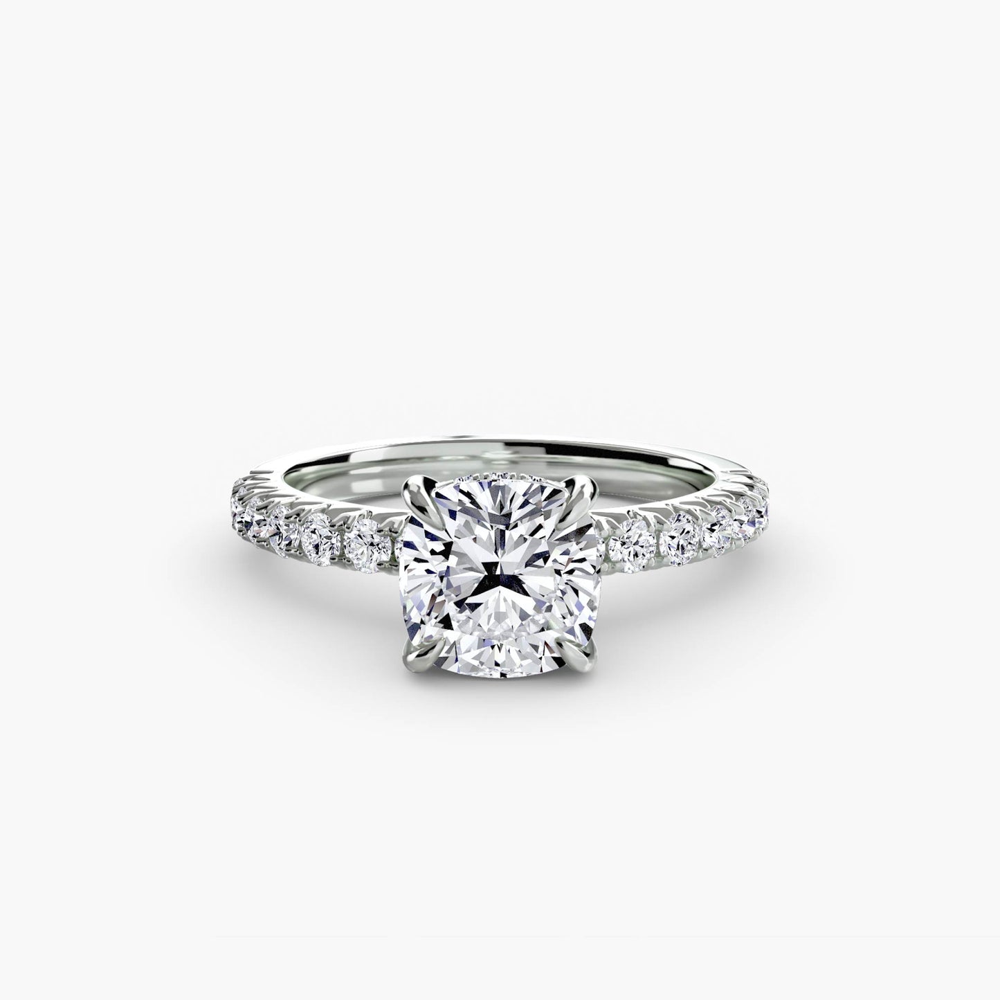 Solitaire with Pavé 6