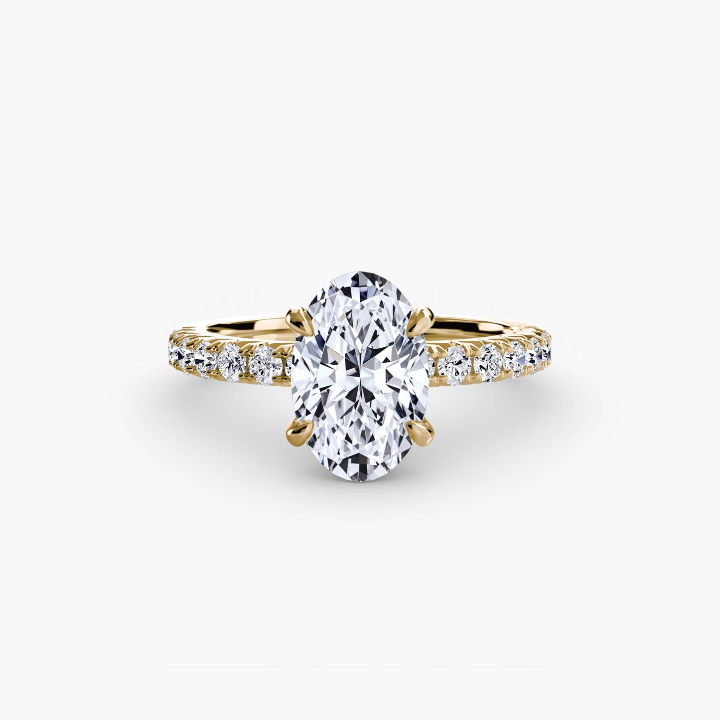 Solitaire with Pavé 6
