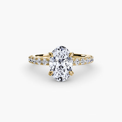 Solitaire with Pavé 6