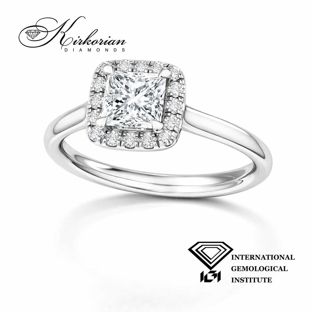 Лабораторно отгледан Princess диамант IGI сертификат