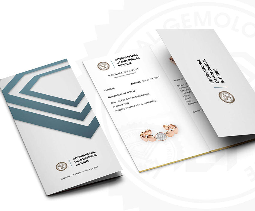 Годежен пръстен от бяло злато 14К с диаманти 0.22 ct IGI сертификат код F20 Специална оферта