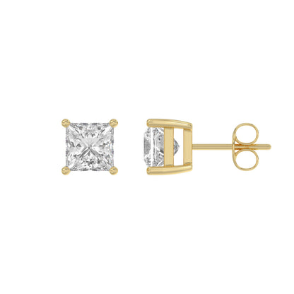 14K Yellow Gold, flat view