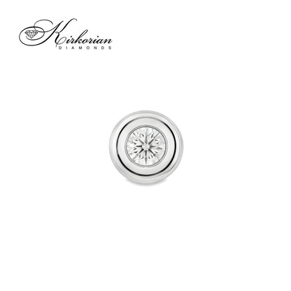 Висулка от бяло злато 18k с диамант 0.05ct – модел RN241 | Kirkorian Diamonds