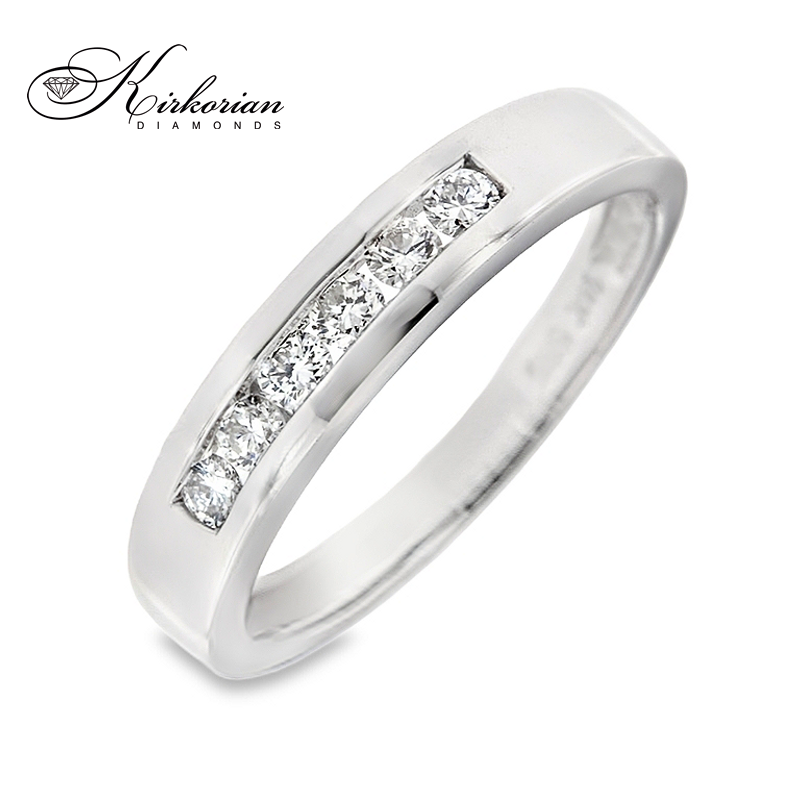 Пръстен от бяло злато 14k с диаманти 0.25ct – модел RN40