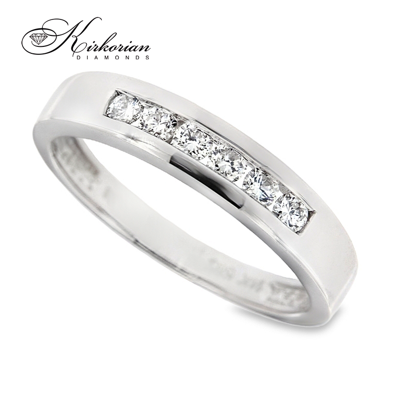 Пръстен от бяло злато 14k с диаманти 0.25ct – модел RN40