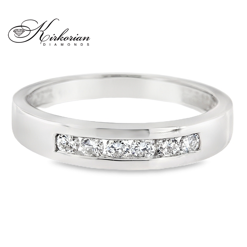 Пръстен от бяло злато 14k с диаманти 0.25ct – модел RN40