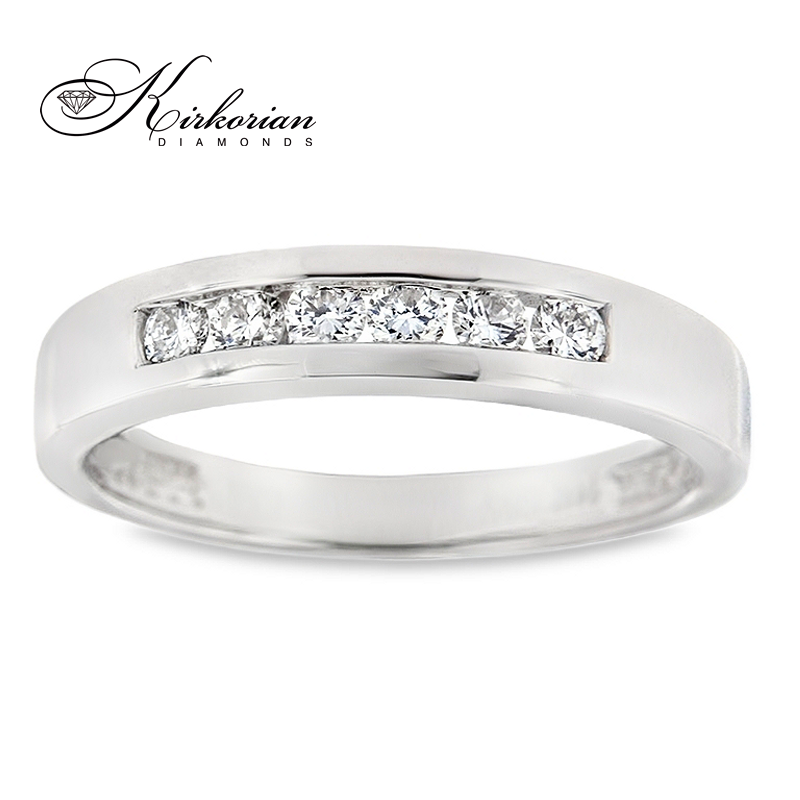 Пръстен от бяло злато 14k с диаманти 0.25ct – модел RN40