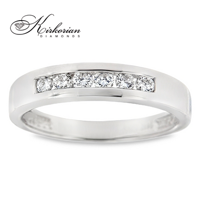 Пръстен от бяло злато 14k с диаманти 0.25ct – модел RN40