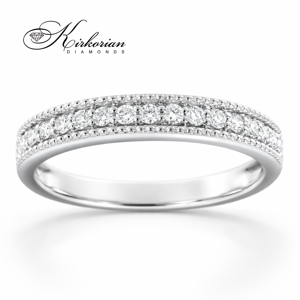 Пръстен от бяло злато 18k с диаманти 0.19ct – модел RN41A