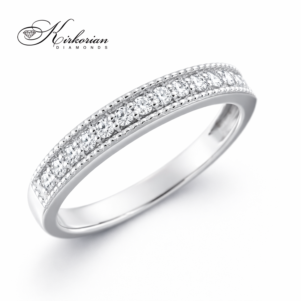 Пръстен от бяло злато 18k с диаманти 0.19ct – модел RN41A