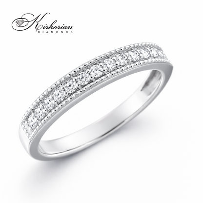 Пръстен от бяло злато 18k с диаманти 0.19ct – модел RN41A